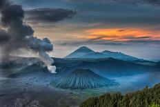 Mount Bromo Volcano, East Java, Indonesia-Manish-Mounted Photographic Print