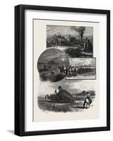 Manitoba, Modern Prairie Farming, Canada, Nineteenth Century-null-Framed Giclee Print