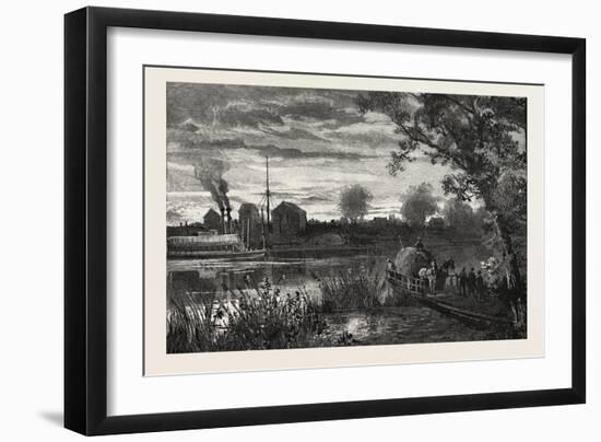 Manitoba, Selkirk, Canada, Nineteenth Century-null-Framed Giclee Print