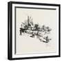 Manitoba, Steamboat Landing, Canada, Nineteenth Century-null-Framed Giclee Print