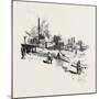 Manitoba, Steamboat Landing, Canada, Nineteenth Century-null-Mounted Giclee Print