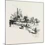 Manitoba, Steamboat Landing, Canada, Nineteenth Century-null-Mounted Giclee Print