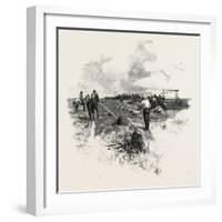 Manitoba, the Harvesters, Canada, Nineteenth Century-null-Framed Giclee Print