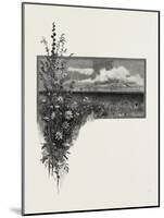 Manitoba, the Virgin Prairie, Canada, Nineteenth Century-null-Mounted Giclee Print