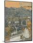 Manitou Springs, Colorado - The Cliff House & Pikes Peak-Lantern Press-Mounted Art Print