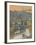 Manitou Springs, Colorado - The Cliff House & Pikes Peak-Lantern Press-Framed Art Print