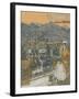Manitou Springs, Colorado - The Cliff House & Pikes Peak-Lantern Press-Framed Art Print