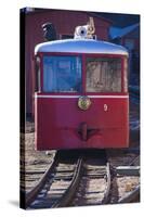 Manitou Springs, Pikes Peak Cog Railway, Locomotive Train, Colorado, USA-Walter Bibikow-Stretched Canvas