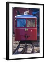 Manitou Springs, Pikes Peak Cog Railway, Locomotive Train, Colorado, USA-Walter Bibikow-Framed Photographic Print