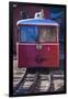 Manitou Springs, Pikes Peak Cog Railway, Locomotive Train, Colorado, USA-Walter Bibikow-Framed Premium Photographic Print