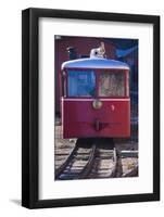 Manitou Springs, Pikes Peak Cog Railway, Locomotive Train, Colorado, USA-Walter Bibikow-Framed Photographic Print