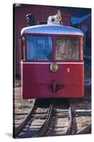 Manitou Springs, Pikes Peak Cog Railway, Locomotive Train, Colorado, USA-Walter Bibikow-Stretched Canvas