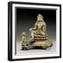 Manjusri, Sirpur Culture, 800 Ad-null-Framed Giclee Print