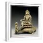 Manjusri, Sirpur Culture, 800 Ad-null-Framed Giclee Print