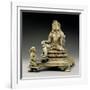 Manjusri, Sirpur Culture, 800 Ad-null-Framed Giclee Print