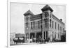 Mankato, Minnesota - Exterior View of Central Fire Station-Lantern Press-Framed Art Print