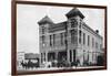 Mankato, Minnesota - Exterior View of Central Fire Station-Lantern Press-Framed Art Print