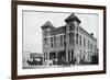 Mankato, Minnesota - Exterior View of Central Fire Station-Lantern Press-Framed Art Print