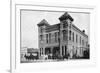 Mankato, Minnesota - Exterior View of Central Fire Station-Lantern Press-Framed Premium Giclee Print