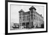 Mankato, Minnesota - Exterior View of Central Fire Station-Lantern Press-Framed Premium Giclee Print