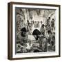 Mankind in the Making, the 'Ice-Age'-Mcbride-Framed Giclee Print