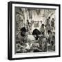 Mankind in the Making, the 'Ice-Age'-Mcbride-Framed Giclee Print