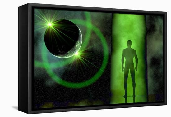 Mankinds Continued Progress in Science and Technology-null-Framed Stretched Canvas