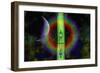 Mankinds Continued Progress in Science and Technology-null-Framed Premium Giclee Print