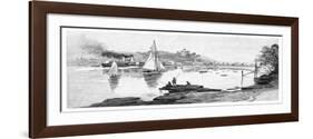 Manly Beach, Sydney, New South Wales, Australia, 1886-Frederic B Schell-Framed Giclee Print