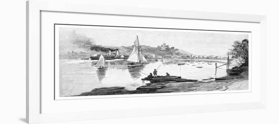 Manly Beach, Sydney, New South Wales, Australia, 1886-Frederic B Schell-Framed Giclee Print