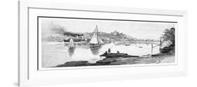 Manly Beach, Sydney, New South Wales, Australia, 1886-Frederic B Schell-Framed Giclee Print