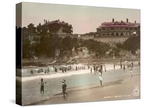 Manly Beach, Sydney, New South Wales, Australia-null-Stretched Canvas