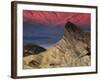 Manly Beacon at Dawn, Zabriskie Point, Death Valley National Park, California, USA-Michel Hersen-Framed Photographic Print