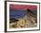 Manly Beacon at Dawn, Zabriskie Point, Death Valley National Park, California, USA-Michel Hersen-Framed Photographic Print