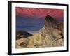 Manly Beacon at Dawn, Zabriskie Point, Death Valley National Park, California, USA-Michel Hersen-Framed Photographic Print