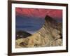 Manly Beacon at Dawn, Zabriskie Point, Death Valley National Park, California, USA-Michel Hersen-Framed Photographic Print