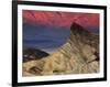 Manly Beacon at Dawn, Zabriskie Point, Death Valley National Park, California, USA-Michel Hersen-Framed Photographic Print