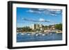 Manly harbour, Sydney, New South Wales, Australia, Pacific-Michael Runkel-Framed Photographic Print