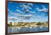 Manly harbour, Sydney, New South Wales, Australia, Pacific-Michael Runkel-Framed Photographic Print