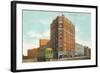 Mann Building, Utica, New York-null-Framed Art Print