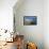 Manned Rig in Oil Spilled Waters-null-Framed Stretched Canvas displayed on a wall