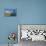 Manned Rig in Oil Spilled Waters-null-Stretched Canvas displayed on a wall