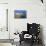 Manned Rig in Oil Spilled Waters-null-Mounted Photographic Print displayed on a wall