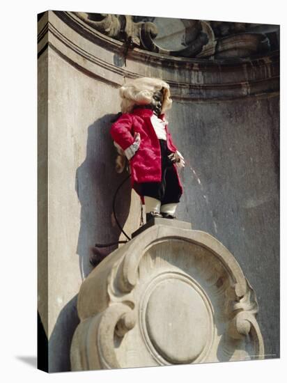 Manneken Pis, Brussels, Belgium-G Richardson-Stretched Canvas