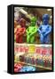 Manneken Pis Display in a Sweet Shop, Brussels, Belgium, Europe-Neil Farrin-Framed Stretched Canvas