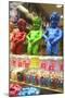 Manneken Pis Display in a Sweet Shop, Brussels, Belgium, Europe-Neil Farrin-Mounted Photographic Print