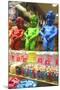 Manneken Pis Display in a Sweet Shop, Brussels, Belgium, Europe-Neil Farrin-Mounted Photographic Print