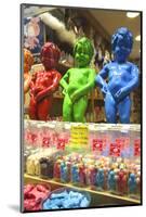 Manneken Pis Display in a Sweet Shop, Brussels, Belgium, Europe-Neil Farrin-Mounted Photographic Print