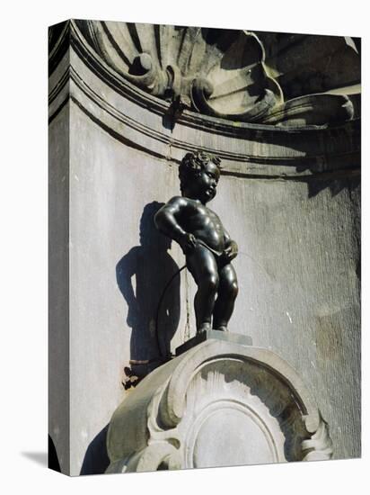 Manneken Pis Statue, Brussels, Belgium-Nigel Francis-Stretched Canvas