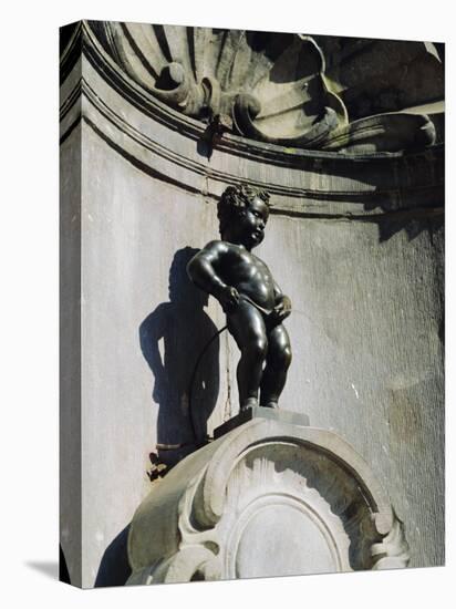 Manneken Pis Statue, Brussels, Belgium-Nigel Francis-Stretched Canvas
